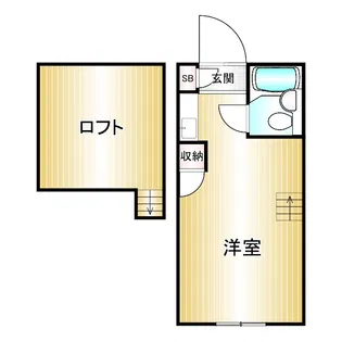 ビラ石神井公園【2階】の間取り