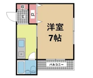 ルミナス御影【3階】の間取り