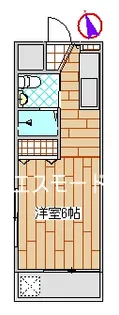 フラワーハイツ【3階】の間取り