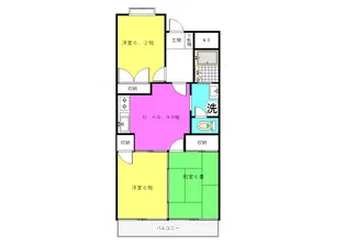 小池第2レジデンス【1階】の間取り