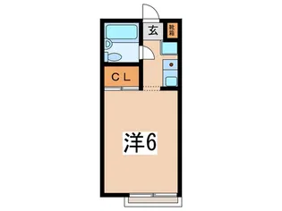 フェルムヤマダB棟【2階】の間取り