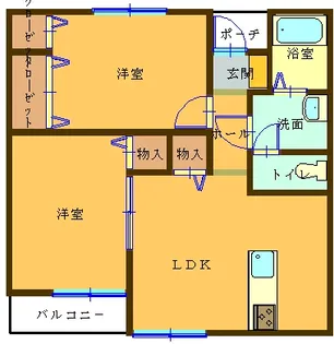 熊本県熊本市北区植木町円台寺【一戸建】の間取り