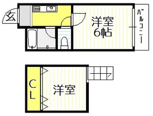スペースライフ【6階】の間取り