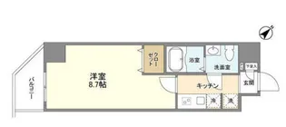 アルファコート王子II【2階】の間取り