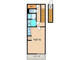 花水木【2階】の間取り