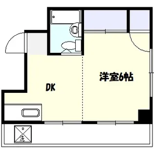 フジハイツ【2階】の間取り