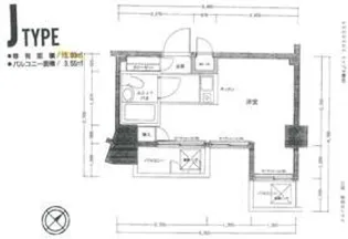 トップ不動前【6階】の間取り