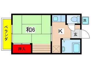 コスモハイツスズキの間取り