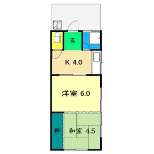 和泉荘【2階】の間取り
