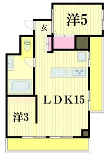 ブリックハイツ【2階】の間取り