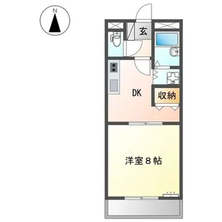 プリッツパレス【2階】の間取り