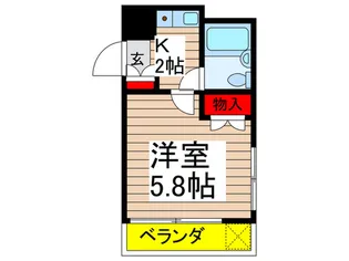 エスディ-ビル【2階】の間取り