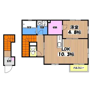 Amour sun【2階】の間取り