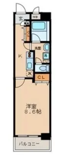 Enchante 泉【5階】の間取り