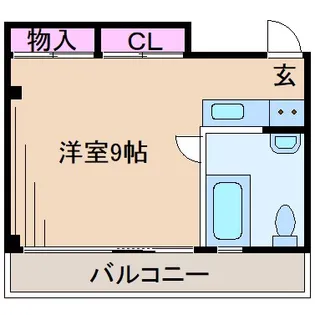 神奈川県川崎市中原区井田三舞町【マンション】の間取り