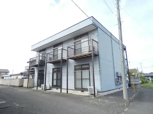 ブルースカイハイツB【2階】の外観