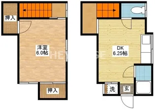シティハウス小菅の間取り