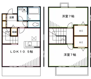 ラヴィアンローズの間取り
