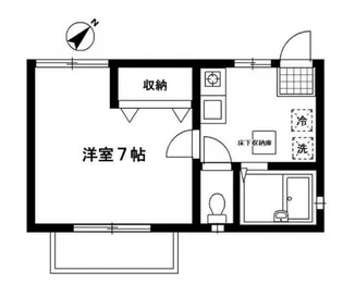ハイグッチハイム【1階】の間取り