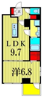 コスモグランス東日暮里【4階】の間取り