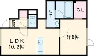 PUMPKIN TOKUDA B【1階】の間取り