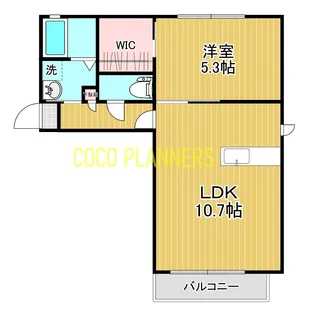 ハイツシャロムII【2階】の間取り