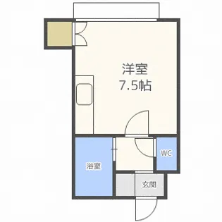 北海道札幌市中央区南八条西8【マンション】の間取り