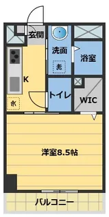 SKY&EARTH【6階】の間取り