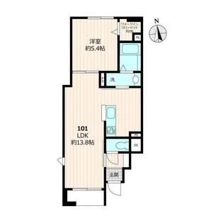 メゾン・ド・ベアII【1階】の間取り