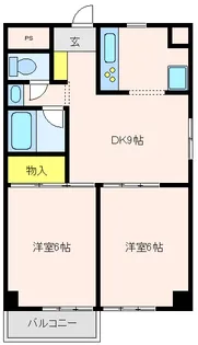 神奈川県川崎市宮前区平6【マンション】の間取り
