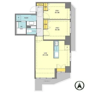 プロスペクト清澄庭園【2階】の間取り