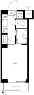 ルーブル芝公園【6階】の間取り