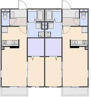 メルベーユコート C【1階】の間取り