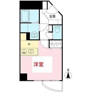 東京都大田区田園調布1【マンション】の間取り