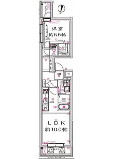 東京都品川区小山台2【マンション】の間取り