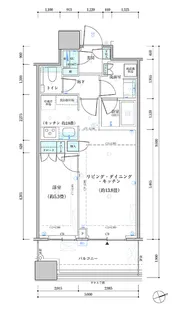 パークタワー勝どき サウス棟【10階】の間取り