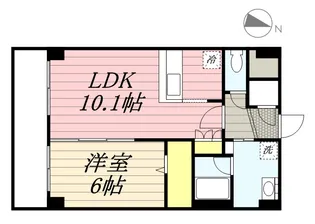 東京都練馬区高野台4【マンション】の間取り