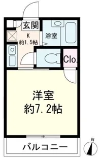 レスコート蕨【2階】の間取り