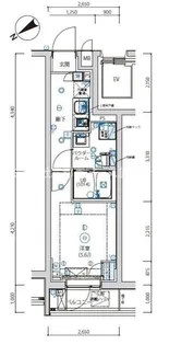 アルテシモアクレ【2階】の間取り