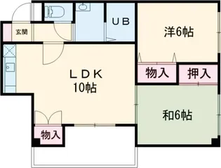 マロンハイツ【3階】の間取り