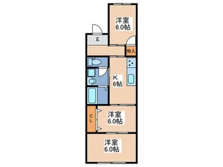 丸八ビル【4階】の間取り