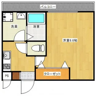 一番館瀬戸【2階】の間取り
