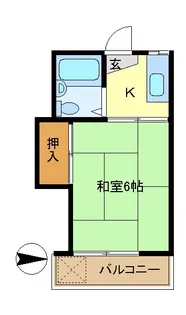 コーポT.K【2階】の間取り