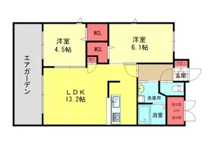 GRAN PACE【4階】の間取り