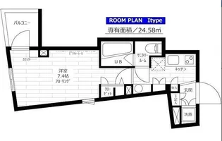 グランドコンシェルジュ用賀アジールコート【2階】の間取り