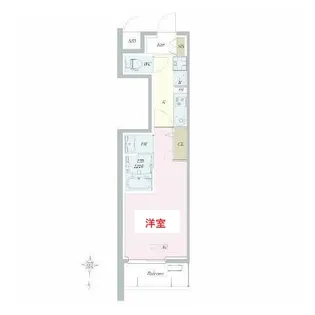 東京都大田区山王2【マンション】の間取り