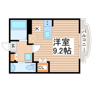 イーストハウス・K【2階】の間取り