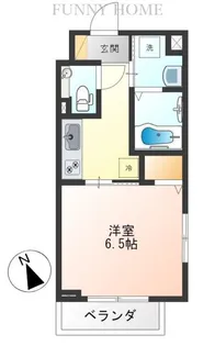 東京都杉並区下高井戸1【マンション】の間取り