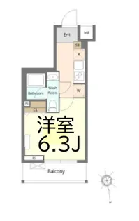 SHOKEN Residence横浜白楽【2階】の間取り