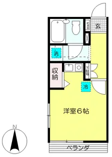 ヴィラドS【1階】の間取り